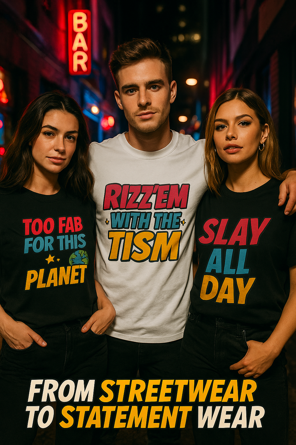 From Streetwear to Statement Wear: How Sassy Tees Took Over Fashion